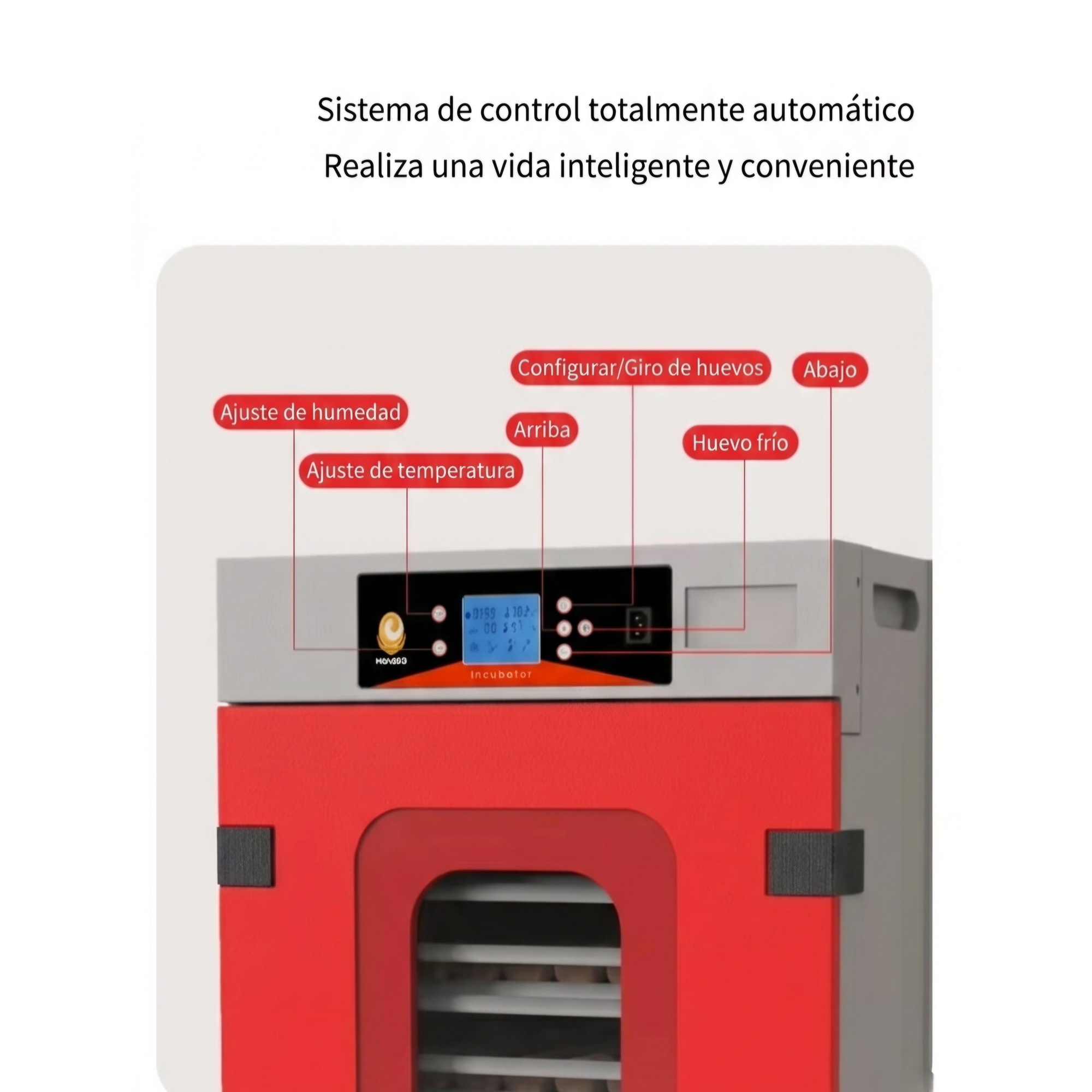 Incubadora Automática Eléctrica Avicolas para Huevos Gallinas | Patos | Codornis | Eclosión Profesional - Imagen 5